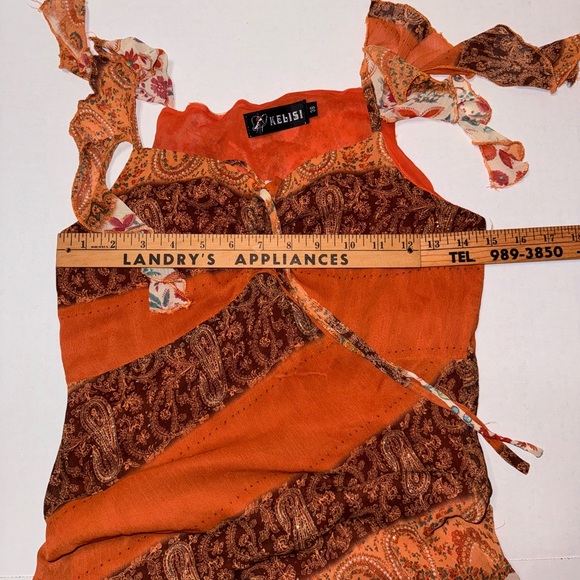 Y2K Patterned Dress - Picture 4 of 4